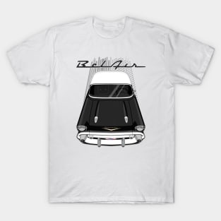 Chevrolet Bel Air 1957 - black and white T-Shirt